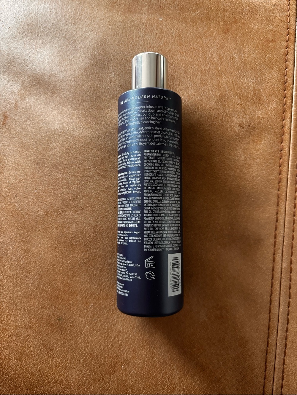 Monat Purifying Vinegar Shampoo Deep Clean with Rejuveniqe - 8oz Full Size New! - Picture 2 of 2